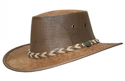 Genuine Kangaroo Leather Cooler Hat