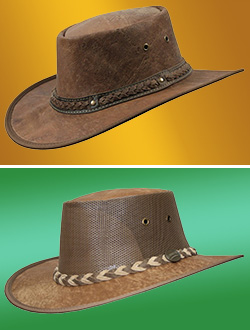 kangaroo and cooper cooler hats