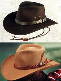 kodiak and snowy river hats