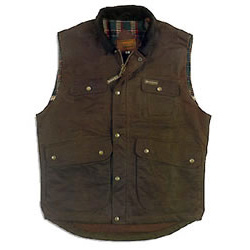 men's oilskin vest