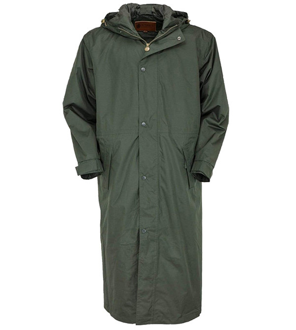 Ripstop Packable Polyester Stormwear Duster - Olive Colour