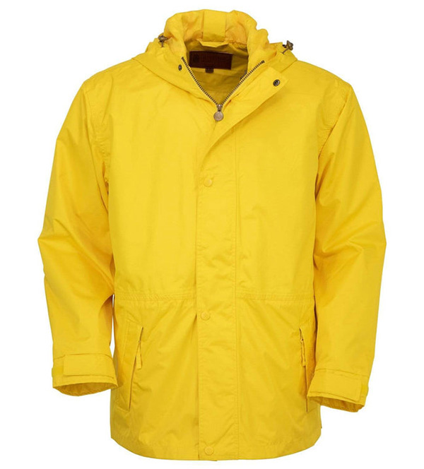 Ripstop Packable Polyester Stormwear Parka - Yellow Colour